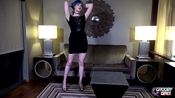 Preview 1 of Granny Grinding Top - GROOBYGIRLS.COM: Model of the Month Daisy Chainsaw
