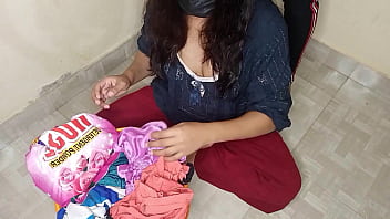 Preview 1 of Muslim Big Orgasm Sex - Newley Married Bahu gets XNXX fuck by Jeth-Ji with help in washing clothes