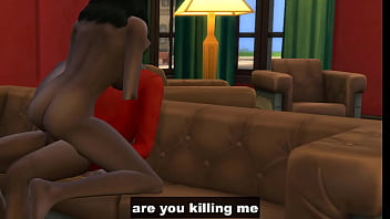Preview 3 of Adidas Sperm Cock - Indian step sister catches her stepbrother sleeping naked on the couch in the living room and this excited him very much and fucked him - desi teen sex