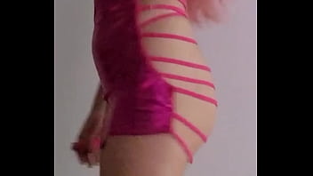 Preview 4 of Indian Xxx Compozme - Hot Pink Dress
