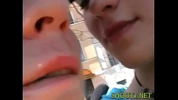 Preview 1 of Mom Shower And Baby Son - Sinful girlie Tanya craves for chili dog and gets it