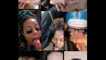 Preview 3 of Granny Humiliation Sucking - Sexy Teens Facial Collage