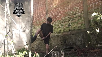 Preview 2 of Hidden Internet Cafe - Enjoying in an abandoned place