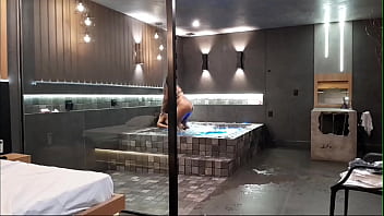 Preview 1 of Flying Jizz Japanese Virgin - Melhor transa no chuveiro do motel