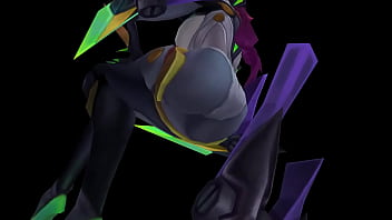 Preview 2 of Pupuan Meluyu - Super Galaxy Elise SEXY HUGE ASS - League of Legends
