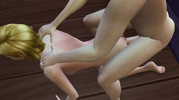 Preview 3 of Virgin Xxx Youtube - THE SIMS - BLOWJOB YOUNG