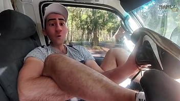 Preview 4 of Sophie Dee Cam - STEP GAY DAD &quot_THE HITCHHIKER&quot_ - Roadside Rendezvous