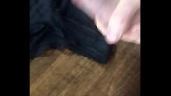 Preview 3 of Rubateen Com - A morning cum shot on her black panties