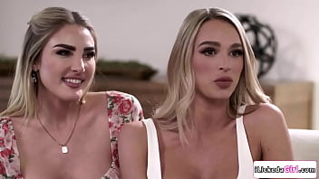Preview 2 of Latina Masturbate With Toy - Big tits lesbian having foursome pussy licking with bffs