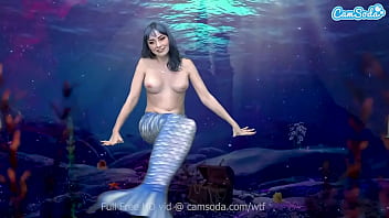 Preview 2 of Vidio Sex Jilbab - Mermaid masturbates till she gets even more wet