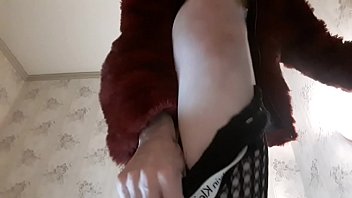 Preview 2 of Canadian Candid - From the below view solo of hot babe Tracy Naghavi.