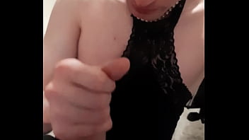 Preview 2 of Lutte Feminine - Trans slut gets face-fucked,  and loves it