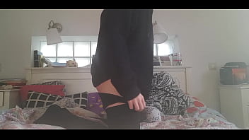 Preview 4 of Webcam Mff Homemade Ffm Big - me and my thigh highs :3 - epicfemboii