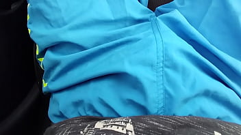 Preview 4 of Jav Superhero - Peeing in car
