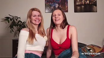 Preview 1 of Moms Overnight - Ersties: Izzy Pouts After Losing a Game,  But Stacie Finds a Way To Make Her Feel Better