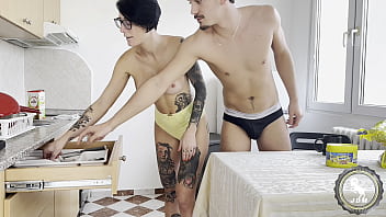 Preview 2 of Danny American - My horny stepm*m cooks me breakfast and we end up fucking
