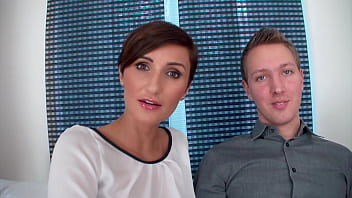 Preview 1 of 2 Hot Tern Babys Love Uncut Dick - Euro Wife Gabrielle Gucci Goes To Town On A Big Black Stick DTW2731
