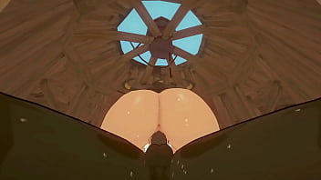 Preview 4 of Webcam Solo Porn Movies - Genshin Impact Candace and Dehya Sex With Hilichurls Hentai MMD 3D Soft Brown Hair (CLIP)