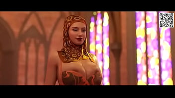 Preview 4 of Sex Chinese Legend - queen having EXOTIC FUTA dancer