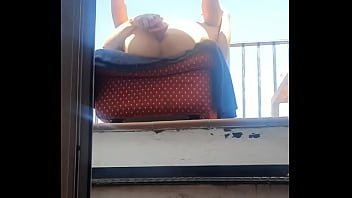 Preview 3 of Brazilian Prty - ENJOYING THE LOVELY BALCONY IN MADRID