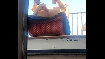 Preview 4 of Brazilian Prty - ENJOYING THE LOVELY BALCONY IN MADRID