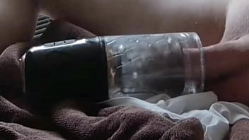 Preview 2 of Fucked In A Room - Sex toy fucked and sucked my soul with my cum