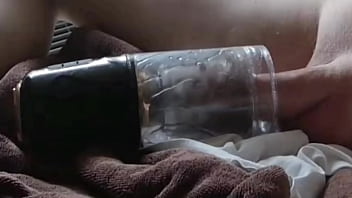 Preview 1 of Fucked In A Room - Sex toy fucked and sucked my soul with my cum