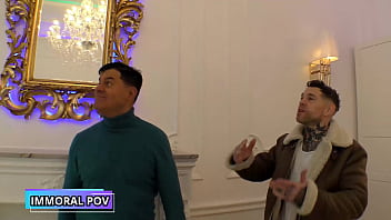 Preview 1 of Stepdad Gay Porn - Stepsons Matt &amp_ Dean&#039_s Ukrainian Fuck Toy,  Josephine Jackson!