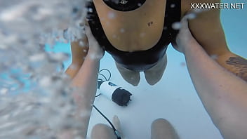 Preview 1 of Family Flicks S8e1 - Sophie Murena hottest solo babe underwater