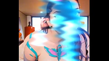Preview 2 of Miley Titfuck - Backalleytoonz - update #7 sexy big butt visual remix