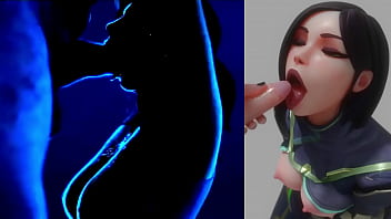 Preview 2 of Lip Kiss Brazzers - Pixzuri Blender/SFM music video
