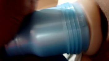 Preview 2 of Sellyougfcom - Fleshlight session,  closeup. April 7,  2023.