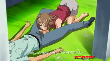 Preview 3 of Pad Pantis - I Fuck My Teacher at the Academy Playground | Hentai