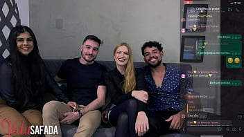 Preview 3 of Adla Badla Sex In India - Encontro com casal bi safado,  rolou muita putaria sem limites entre dois casais bi.