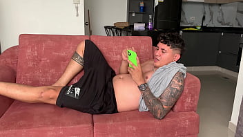 Preview 1 of Abella Danger And Jayden - Encuentro a mi hermanastra dandose consuelo con su juguete erotico y yo me aprovecho para meterle mi dura polla. H.L.