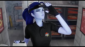 Preview 1 of F Video Com - Widowmaker pizza job
