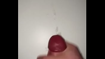 Preview 2 of Public Cash Porn - Cum ropes from my cock