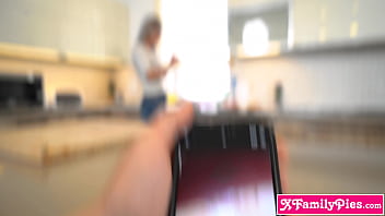 Preview 1 of Zmazcreer - Cumming on my hot MILF stepmom Shalina Devine her big boobs