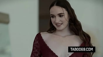 Preview 2 of Shana Moakler Nude Video - Perv stepdad takes his brunette stepdaughter Hazel Moore virginity