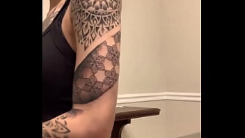 Preview 2 of Sek Extrem - Tattoo day We&rsquo_re making progress!! This is my 3rd session into my full sleeve!!?