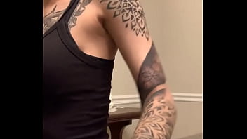 Preview 1 of Sek Extrem - Tattoo day We&rsquo_re making progress!! This is my 3rd session into my full sleeve!!?