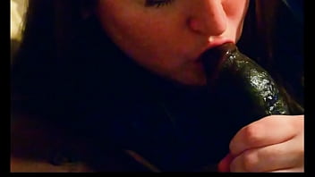 Preview 1 of Cougars First Anal - slurping on bbc slow motion
