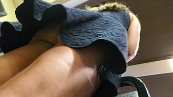 Preview 1 of Julian Ann Lesbian - Upskirt hot milf