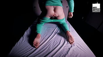 Preview 2 of Damxnxx - Axel Abysse Stretches Own Hole Before Humping Huge Toy
