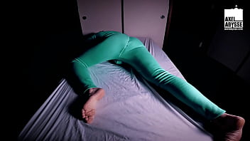 Preview 1 of Damxnxx - Axel Abysse Stretches Own Hole Before Humping Huge Toy