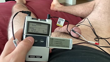 Preview 2 of Fuck My Step Mom Forcely - Estim orgasm attempt 2