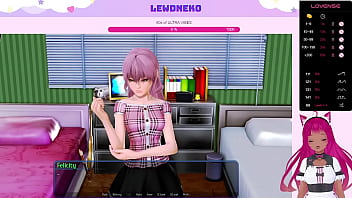 Preview 1 of Xxx Sex Love - VTuber LewdNeko Plays Harem Hotel Part 19