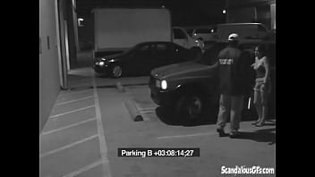 Preview 2 of Black Amature Virgin - Slut blows security guard to get out of fine