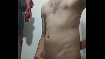 Preview 2 of Muslim Rial Xxx - Undressing for masturbation in the bathroom