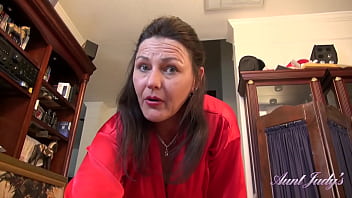 Preview 2 of Download Porn Video To My Phone - AuntJudys - Your Mature Full-Bush Step-Aunt Joana gives you a Taboo Massage &amp_ Handjob